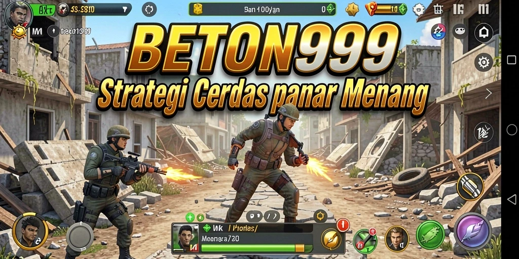 Tampilan gameplay seru di BETON999 dengan berbagai taktik strategi.