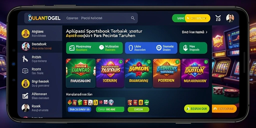 Screenshot utama dari gameplay Sportsbook yang seru di BULANTOGEL.