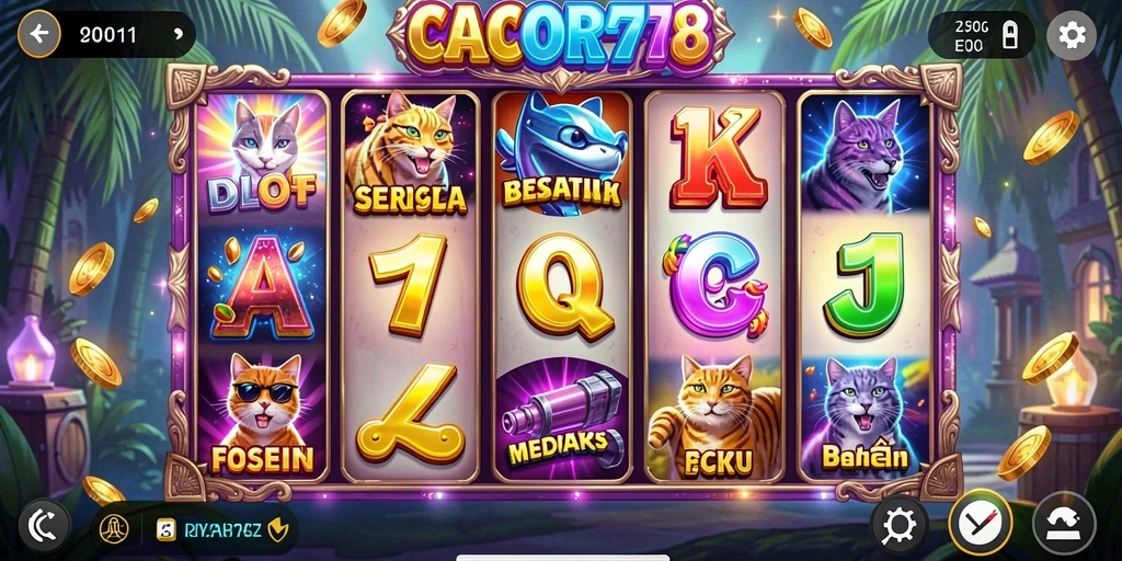 Gameplay menegangkan dengan grafis slot yang menarik.