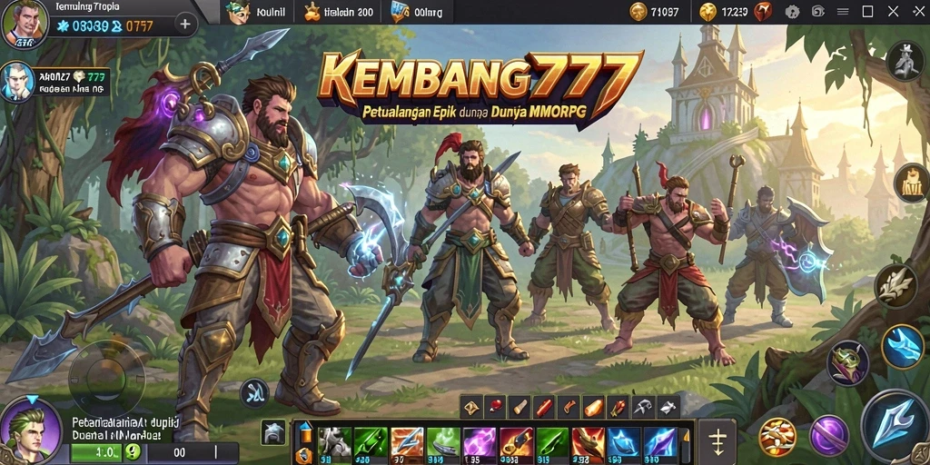 Gameplay seru KEMBANG777 dalam dunia MMORPG yang menakjubkan.