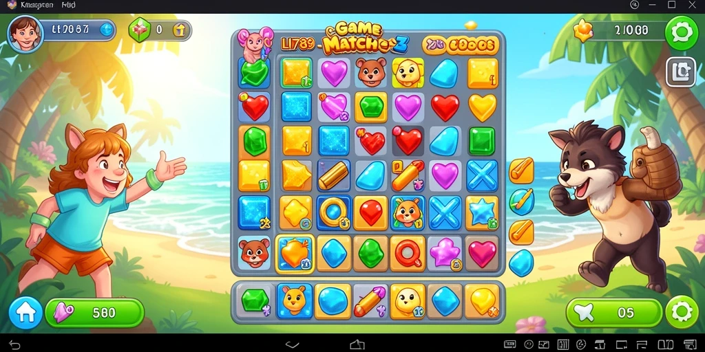 Tampilan menarik dari gameplay LI789 yang memukau.