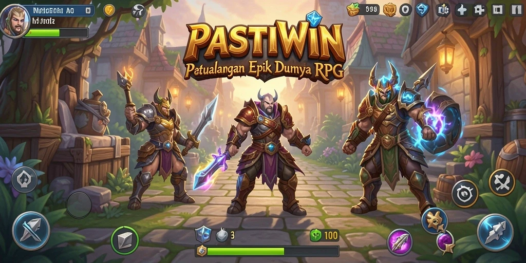 Tangkapan layar dari gameplay PASTIWIN yang menampilkan aksi seru.