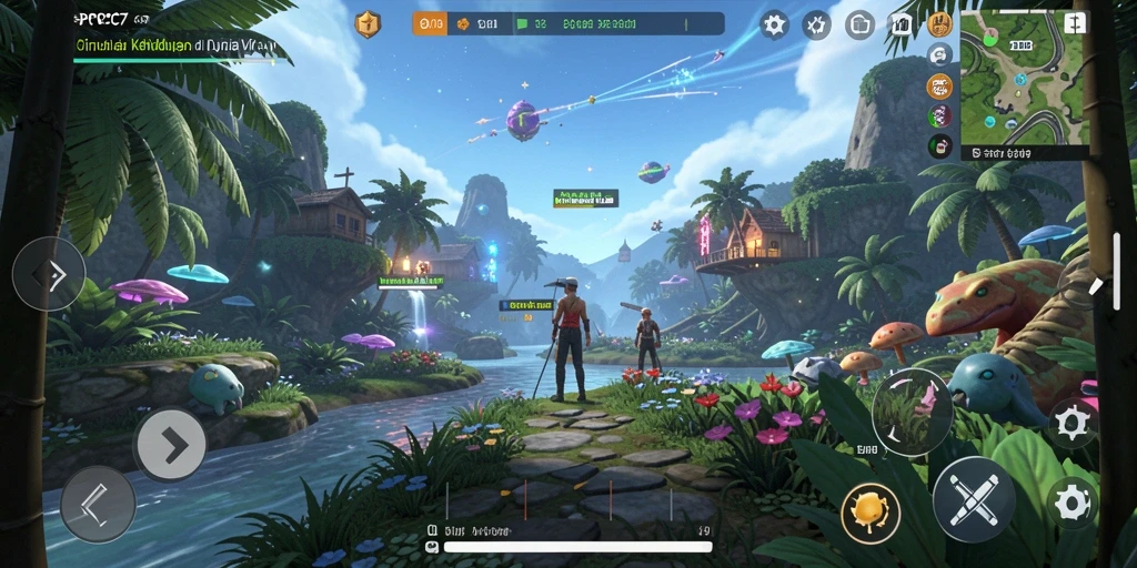 Tampilan menarik dari gameplay <strong>PCPC7</strong> menghadirkan kehidupan virtual yang mengasyikkan.