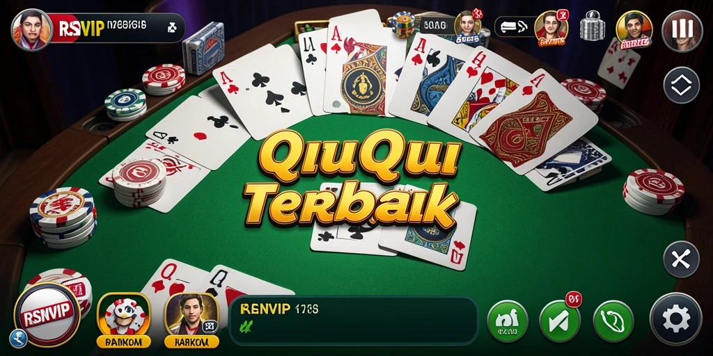 Tampilan gameplay QiuQiu yang seru dan menantang.